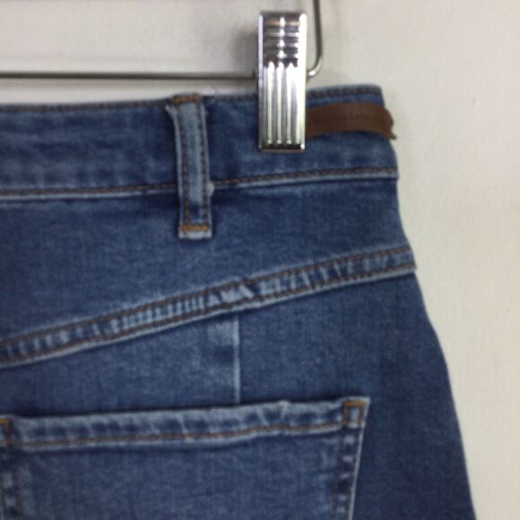 PILCRO and The Letterpress Anthropologie Womens Denim Pencil Skirt Blue Size 4 - Picture 15 of 16